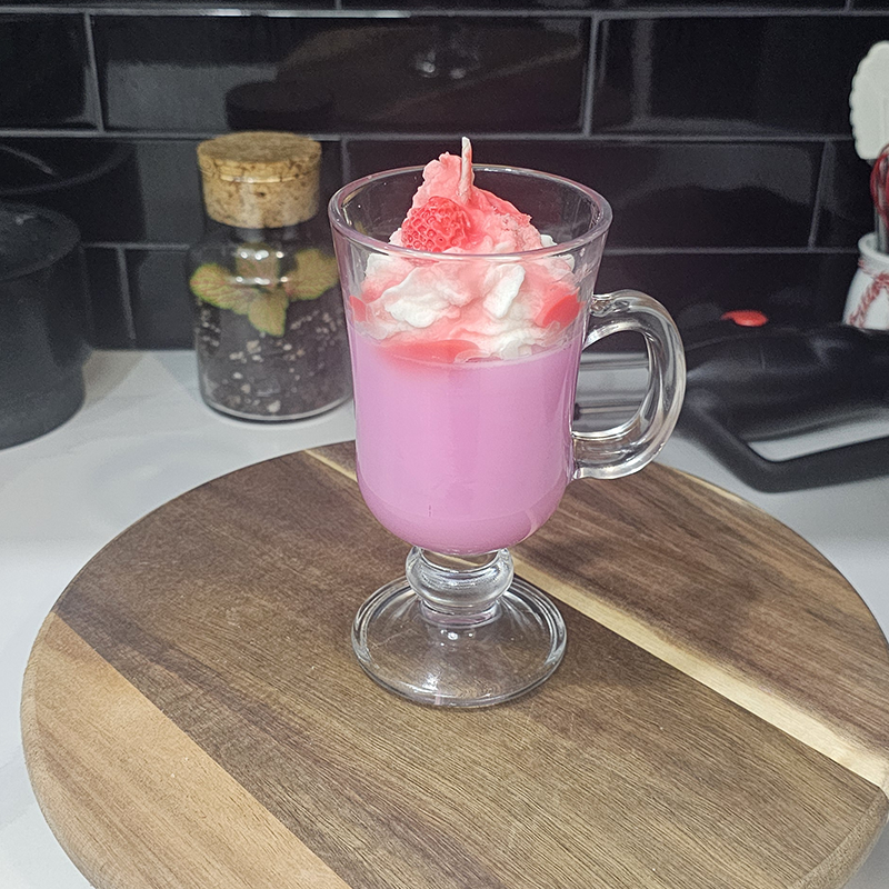 Milkshake à la fraise