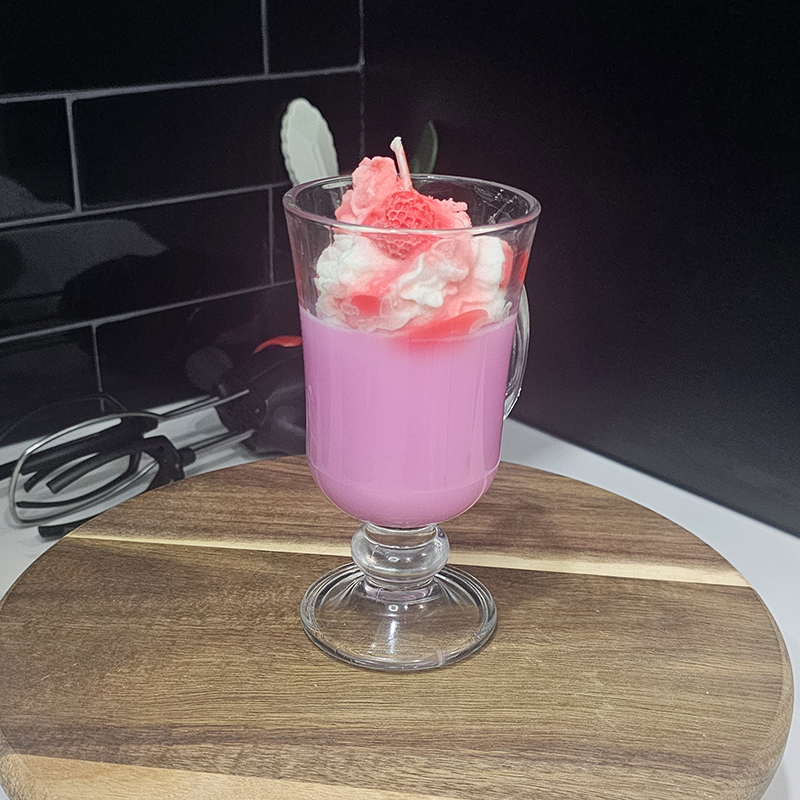 Milkshake à la fraise
